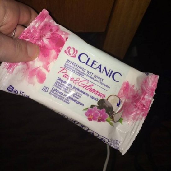 Servetele Umede Pure & Glamour CLEANIC, 15 Buc/Set, Servetele Umede, Servetele Delicate, Servetele Umede Maini, Servetele Umede Buzunar