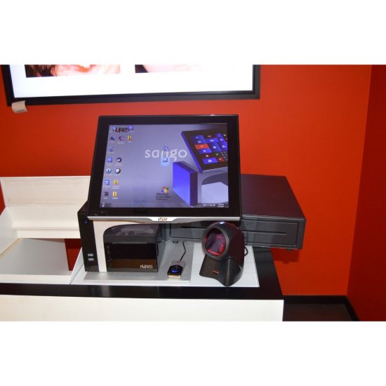 Sistem POS Touchscreen Aures Sango, Projected Capacitive, i3, Fara Sistem de Operare, Sisteme POS Touchscreen, Sisteme POS cu Touchscreen, POS cu Touchscreen, Touchscreen POS, Sistem Plata POS cu Touchscreen, POS cu Ecran Tactil, POS Ecran Tactil