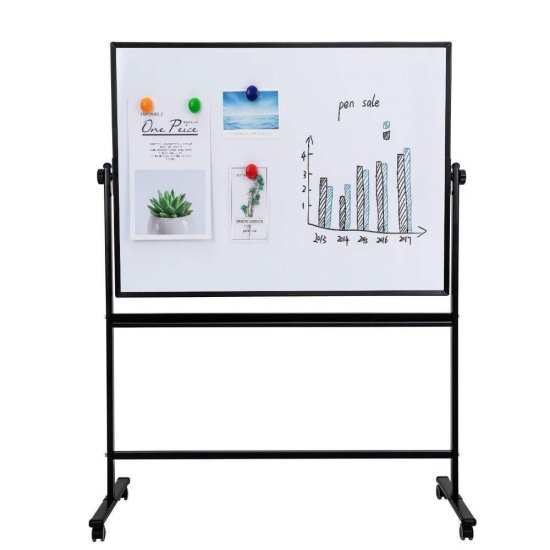 Tabla Magnetica Mobila Deli, 90x120 cm, Table Magnetice, Tabla Whiteboard, Whiteboard Magnetic, Tabla Rescriere, Tabla Suprafata Magnetica, Tabla Scriere, Tabla Markere Lavabile, Tabla pentru Markere, Tabla Markere, Tabla Magnetica Alba