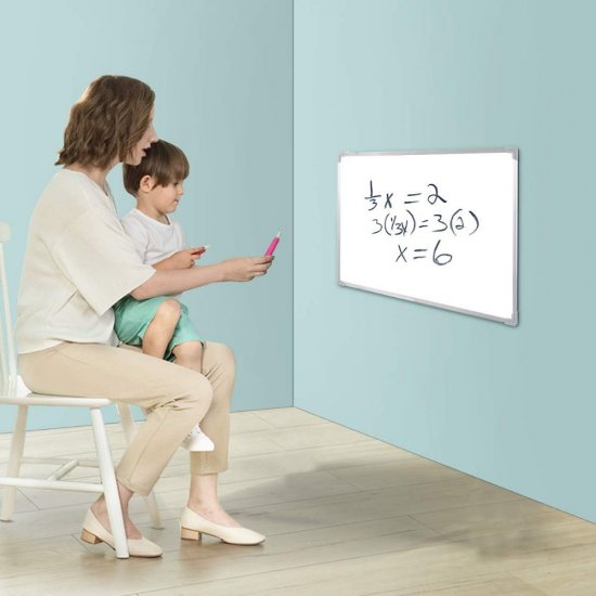 Tabla Magnetica (Whiteboard), 60x90 cm, Suprafata Metalica Lacuita, Tabla de Conferinta,Tabla Scolara,Tabla Whiteboard,Instrumente de Prezentare