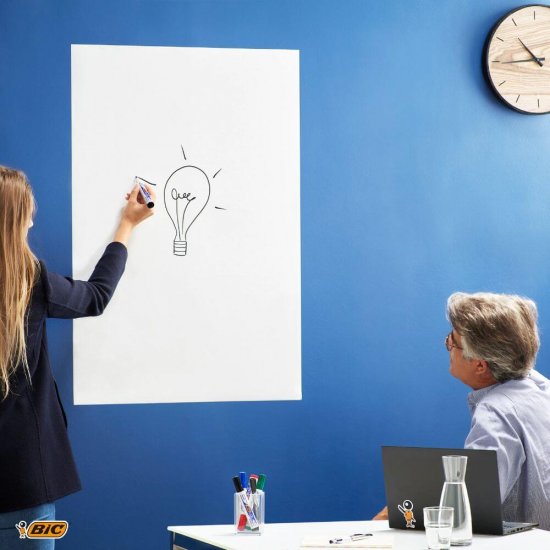 Autocolant Tip Whiteboard BIC Velleda, 100x200 cm, Autocolant BIC, Autocolant Tabla Alba, Autocolant BIC Velleda, Autocolant BIC, Tabla Autocolant, Tabla Autocolant Marker,Autocolant Tip Tabla, Autocolant Whiteboard