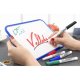Whiteboard BIC Velleda Office, Dimensiuni 44x55 cm, Albastra, Tabla BIC, Tabla Alba, Tabla Alba BIC, Tabla Velleda, Tabla Ofiice, Tabla Alba de Scris, Tabla Alba Mica, Tabla Alba Whiteboard, Whiteboard, Accesorii de Birou