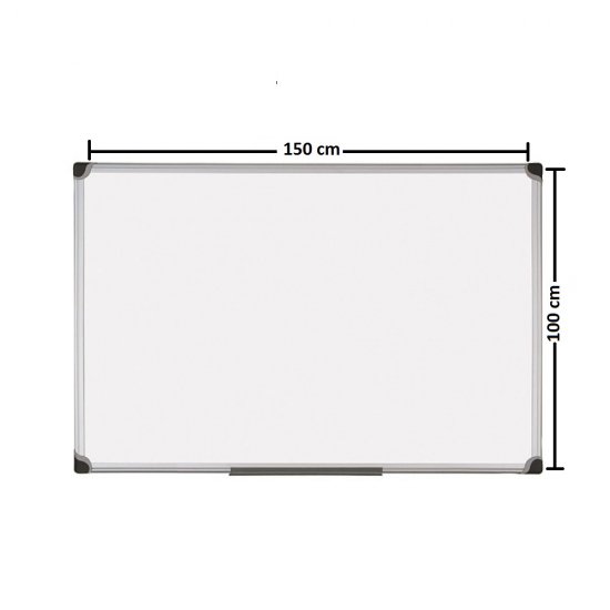 Tabla Magnetica (Whiteboard), 150x100 cm, Suprafata Metalica Lacuita, Tabla de Conferinta, Tabla Scolara,Tabla Whiteboard,Instrumente de Prezentare
