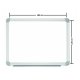Tabla Whiteboard Magnetica DACO, 120x180 cm, Suprafata Metalica Lacuita, Rama din Aluminiu, Kit de Instalare, Tabla de Scris Profesionala, Tabla Scolara, Tabla de Conferinta, Table Whiteboard, Table Magnetice, Table Scolare