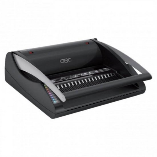 Aparat de Indosariat GBC CombBind C200, Capacitate 330 Coli, Perforare 20 Coli, 34x13x39.5 cm, Greutate 5.29 Kg, Aparat de Legat cu Inele de Plastic, Masina Indosariere, Aparat de Spiralat, Aparat de Indosariat cu Inele de Plastic, Aparatura Birou