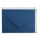 Plicuri Bleumarin C6 DACO, 25 Buc/Set, 162x114 mm, 120 g/m², cu Clapeta Gumata, Plic Bleumarin Sidefat, Plic Colorat, Plicuri cu Clapeta Gumata, Plicuri C6 cu Clapeta Gumata, Plicuri cu Inchidere Gumata, Plicuri Colorate, Plicuri C6 Colorate