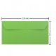 Plicuri Verde Inchis DL DACO, 25 Buc/Set, 110x220 mm, 120 g/m², cu Clapeta Siliconica, Plic Verde, Plic Colorat, Plicuri cu Clapeta Siliconica, Plicuri DL cu Lipire Siliconica, Plicuri Colorate, Plicuri DL Colorate