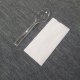 Set Tacamuri Plastic Unica Folosinta OTI, 100 Buc/Set, Furculita, Lingura, Cutit si Servetel, Transparent, Tacamuri Fast Food, Set Plastic pentru Catering, Seturi Unica Folosinta, Tacamuri de Unica Folosinta, Tacamuri de Plastic