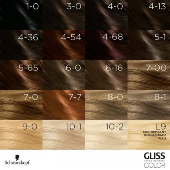 Vopsea de Par Permanenta GLISS Color 143 ml, 4-0, Saten Inchis Natural, Vopsea de Par Permanenta cu Acid Hialuronic, Vopsea de Par Saten Inchis, Vopsea de Par Gliss Schwarzkopf, Vopsea Permanenta Par, Vopsele de Par Gliss