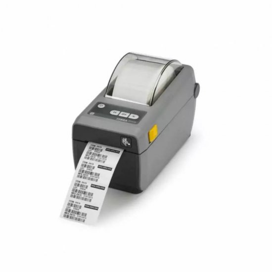 Imprimanta pentru Etichete Zebra ZD410, Rezolutie 203DPI, Latime de Printare 104mm Interfata Bluetooth si USB