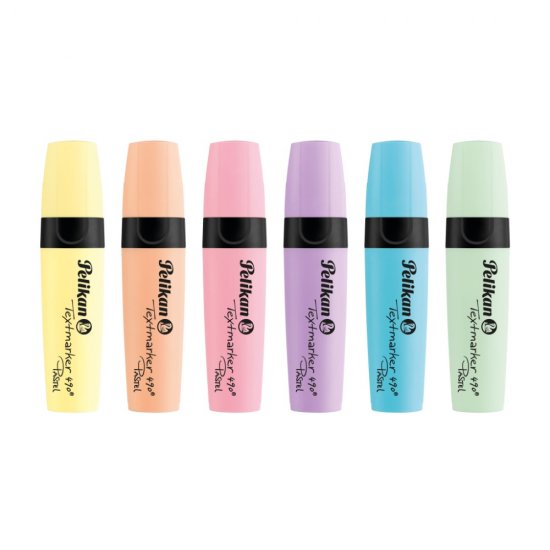 Textmarker 490 Culori Pastel Set 6