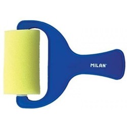 Pensula cu Burete Milan Seria 1311, Nr 1 Milan, Material Maner Plastic, Culoare Maner Albastru