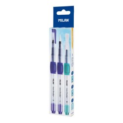 Set 3 Pensule Milan, Pentru Pictura cu Rezervor Set 3 Pensule Milan, Pentru Pictura cu Rezervor