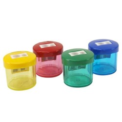 Ascutitoare Ark din Plastic Dubla cu Container , Model 1585 Ascutitoare Ark din Plastic Dubla cu Container , Model 1585