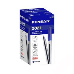 Pix Pensan, 50 Buc/Set, Grosime Varf 1 mm, Culoare Scriere Albastru Pix Pensan, 50 Buc/Set, Grosime Varf 1 mm, Culoare Scriere Albastru