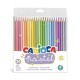 Creioane Colorate Carioca, Culori Pastel, 24 Buc/Set