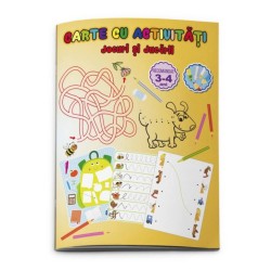 Carte cu Activitati Jocuri si Jucarii Artpress A4, 32 Pagini