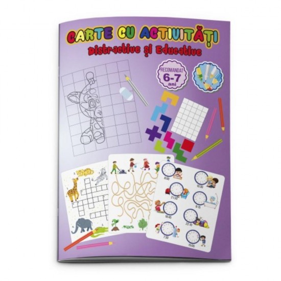 Carte cu Activitati Distractive si Educative Artpress A4, 32 Pagini