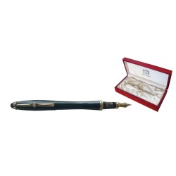 Stilou Picasso cu Convertor 78, Penita din Iridium Placata cu Aur de 22k, Corp Metalic, Culoare Negru Stilou Picasso cu Convertor 78, Penita din Iridium Placata cu Aur de 22k, Corp Metalic, Culoare Negru