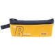Penar Tip Borseta Ecada, 2 Fermoar, Model 78638G, Dimensiune 215x95x65 mm, Culoare Galben