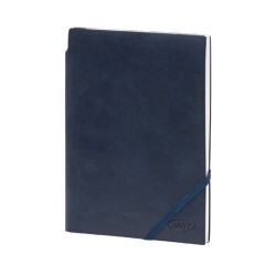 Agenda Nedatata Daco, 160 Pagini, Inchidere cu Elastic, Dimensiuni 130x205 mm, Culoare Albastru