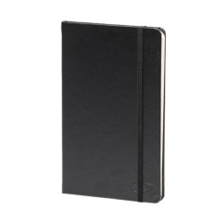 Agenda Nedatata Daco, 160 Pagini, Inchidere cu Elastic, Dimensiuni 130x205 mm, Culoare Negru