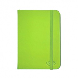 Agenda Nedatata Daco, 160 Pagini, Inchidere cu Elastic, Dimensiuni 130x205 mm, Culoare Verde