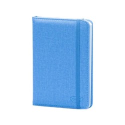 Agenda Nedatata Daco, 160 Pagini, Inchidere cu Elastic, Dimensiuni 105x148 mm, Culoare Albastru Deschis