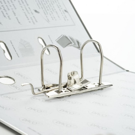 Biblioraft Plastifiat Daco, Culoare Fucisa, 75 mm