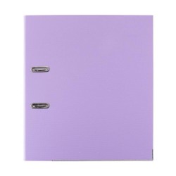 Biblioraft Plastifiat Daco, Culoare Lila, 75 mm