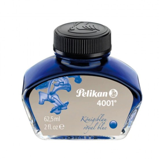 Cerneala Pelikan 4001, Albastru Royal, 62.5 ml