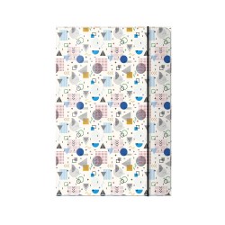 Mapa din Carton Laminat cu Elastic, Model Geometries