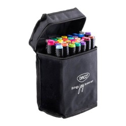 Marker Grafic Daco, Model Art Duet, 36 Buc/Set