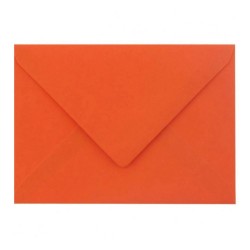 Plic Color C6 Gumat Daco, Dimensiuni 162x114 mm, Culoare Portocaliu, 25 Buc/Set