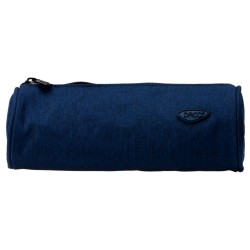 Penar Tip Borseta Daco cu Fermoar, Model Clasic, Dimensiuni 21x7x7 cm, Material Poliester, Culoare Albastru