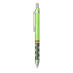 Pix Rotring Tikky 3, Grosime Varf 0.7 mm, Culoare Scris Albastru, Culoare Corp Verde