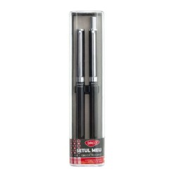 Set Pix si Creion Mecanic Daco, Pix cu Mina Tip Parker, Grosime Varf Creion 0.5 mm, Ambalate in Cutie din Plastic Set Pix si Creion Mecanic Daco, Pix cu Mina Tip Parker, Grosime Varf Creion 0.5 mm, Ambalate in Cutie din Plastic