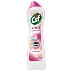 Crema de Suprafete Cif Cream Pink Flower, 500 ml Crema de Suprafete Cif Cream Pink Flower, 500 ml