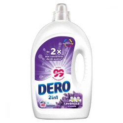 Detergent Lichid 2 in 1 Dero Lavanda, 2 L Detergent Lichid 2 in 1 Dero Lavanda, 2 L