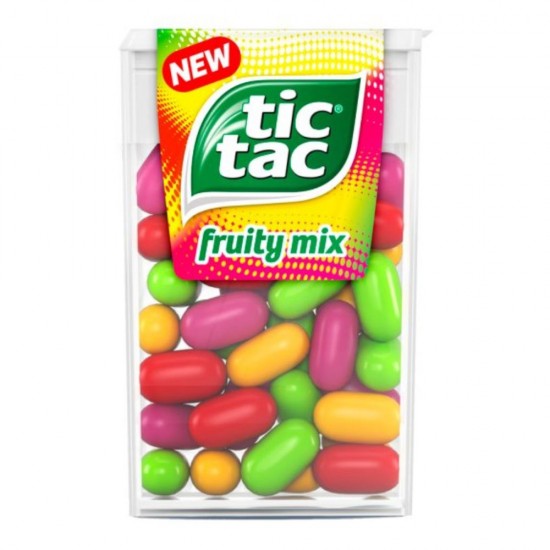 Drajeuri Tic Tac Fruit Mix, 18 g