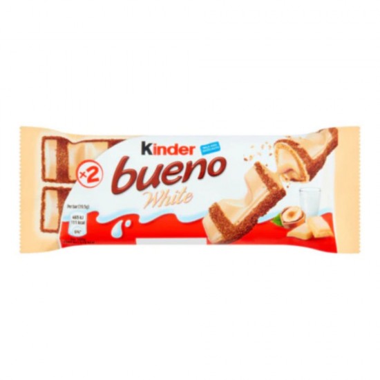 Napolitana Kinder Bueno cu Ciocolata Alba, 15 Buc/Set