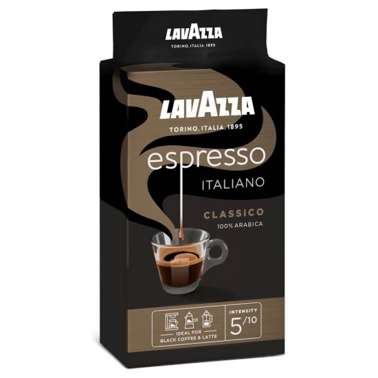 Cafea Macinata Lavazza, Espresso Italiano Classico, 250 g