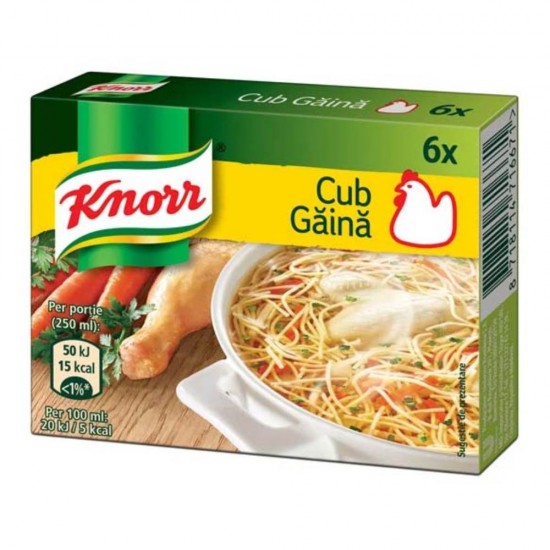 Knorr Cub, Gust de Gaina, 6 x 9 g