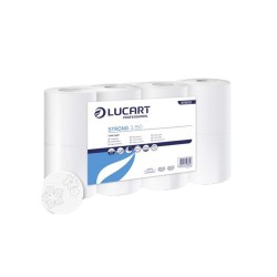 Hartie Igienica Lucart 811B59J, 3 Straturi, 150 Foi, 8 Role/Bax