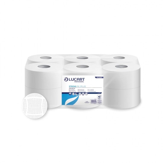 Hartie Igienica Lucart 812202J, 2 Straturi, 130m, 12 Role/Bax