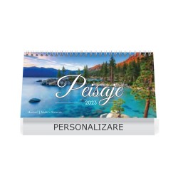 Calendar de Birou PEISAJE, 13 Pagini Format 23X14.5 cm, Carton 150 g DCM, Carton Suport 350g/m2, Tipar 2 Culori, Spira Metalica, Suprafata Imprimabila 23x4 cm Calendar de Birou PEISAJE, 13 Pagini Format 23X14.5 cm, Carton 150 g DCM, Carton Suport 350g/m2, Tipar 2 Culori, Spira Metalica, Suprafata Imprimabila 23x4 cm