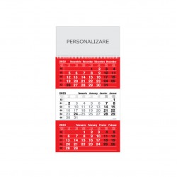 Calendar de Perete Triptic Standard + Cursor Selectare, 12 Pagini, Format 32x48 cm, Carton 115 g DCM, Tipar 2 Culori, Spira Metalica, Suprafata Imprimabila 32 x 15,5 cm, Fundal Calendar Rosu Calendar de Perete Triptic Standard + Cursor Selectare, 12 Pagini, Format 32x48 cm, Carton 115 g DCM, Tipar 2 Culori, Spira Metalica, Suprafata Imprimabila 32 x 15,5 cm, Fundal Calendar Rosu