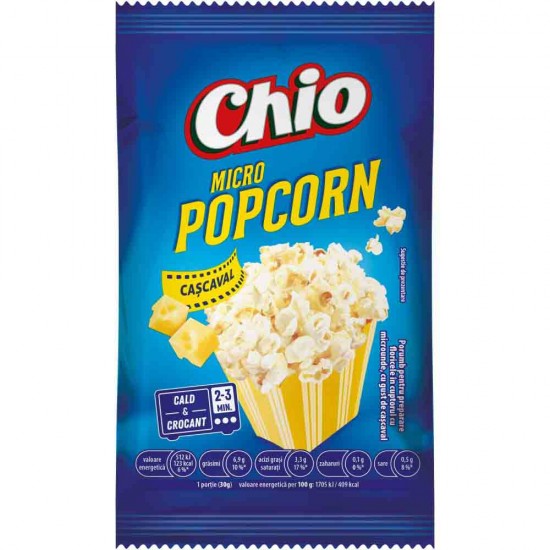 Popcorn Chio cu Gust de Cascaval , pentru Microunde, 80 g
