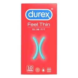Prezervative Durex Sensitive Slim Fit, 10 Buc