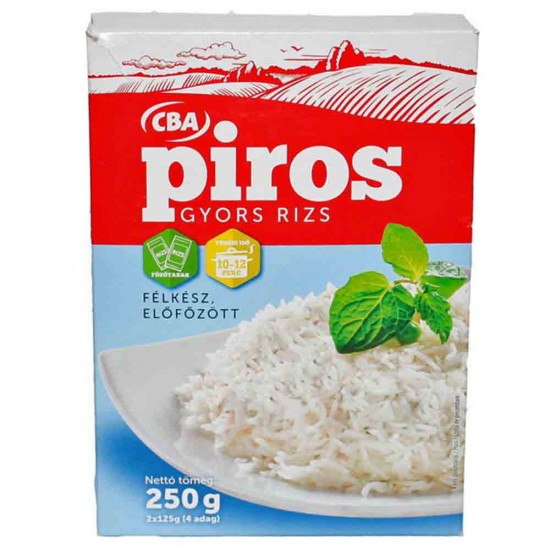 Orez Cba Piros Semipreparat, 250 g
